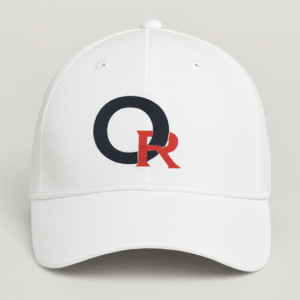 Gorra talla única blanca con el logo de mi agencia